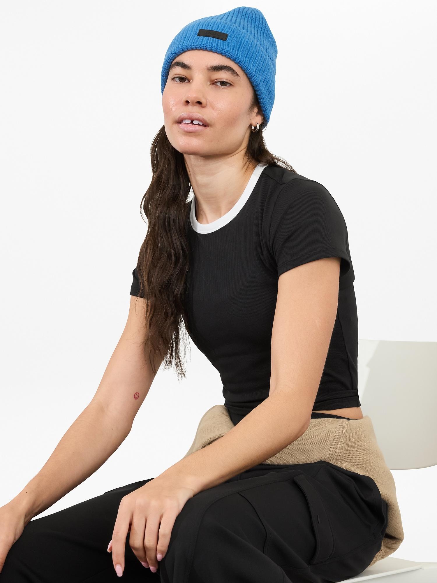 Signature Rib Crop Tee Product Image