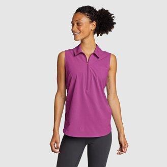 Women's Departure 1/2-Zip Tank Top Product Image