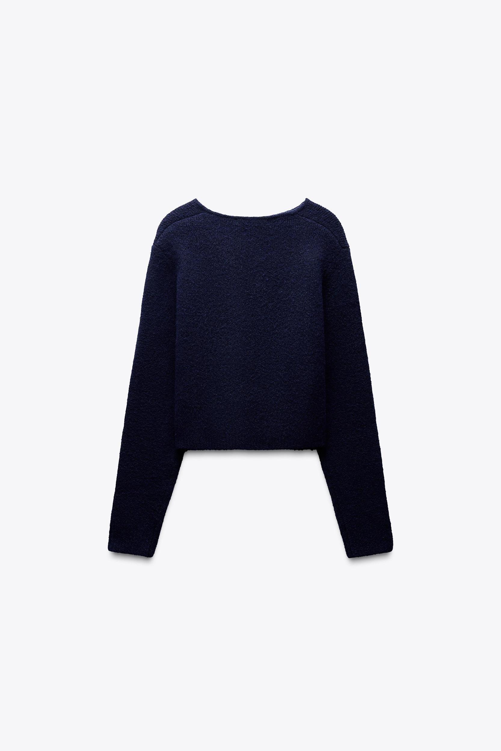 KNIT WRAP TOP Product Image