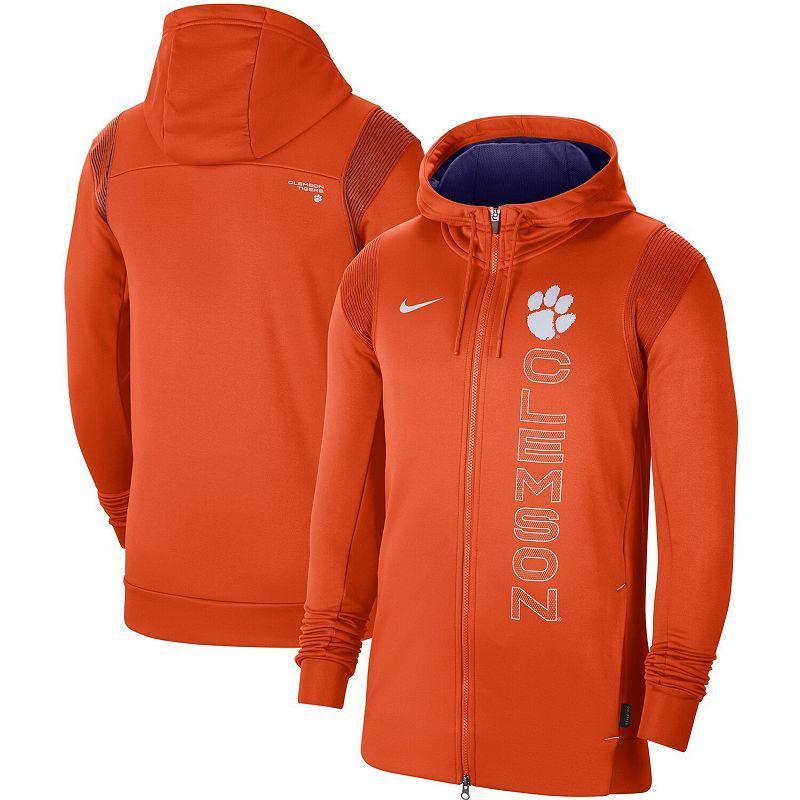 Mens Nike Clemson Tigers 2021 Sideline Performance Full-Zip Hoodie Product Image