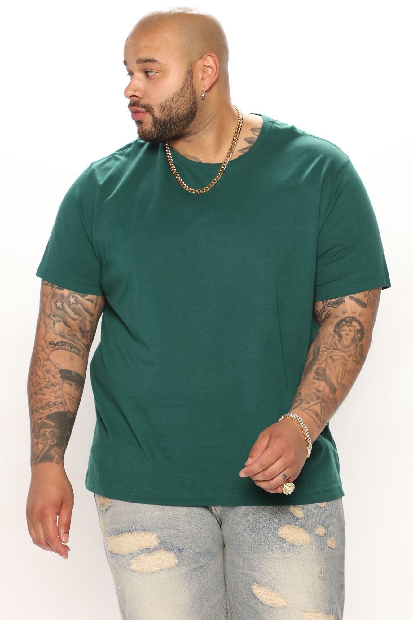 Essential Short Sleeve Crew Tee - Hunter Product Image
