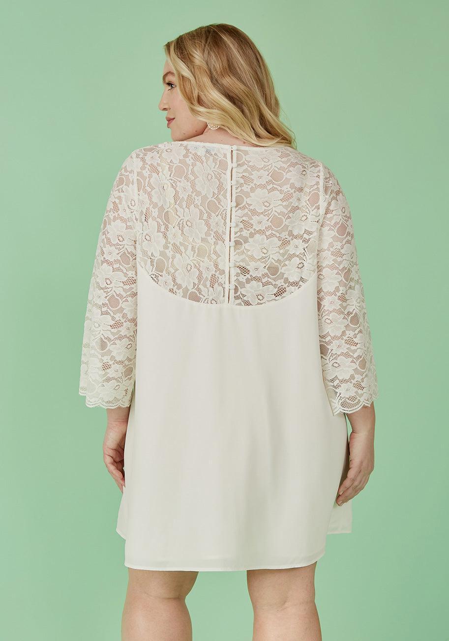 Blushing With Bliss Shift Dress (Final Sale) Product Image