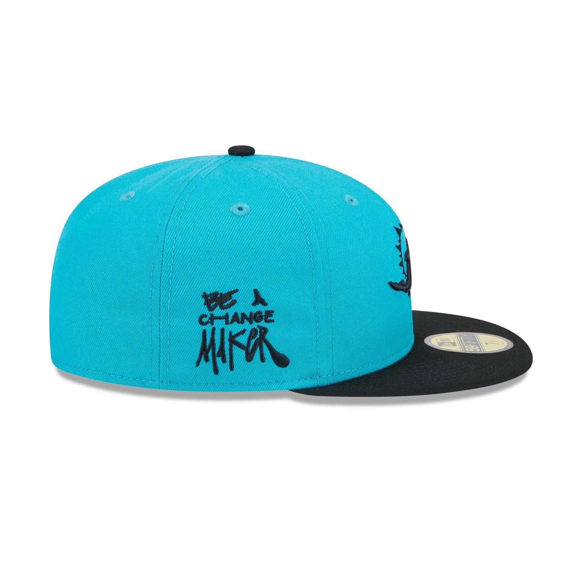 Miami Dolphins 2024 Inspire Change 59FIFTY Fitted Hat Male Product Image