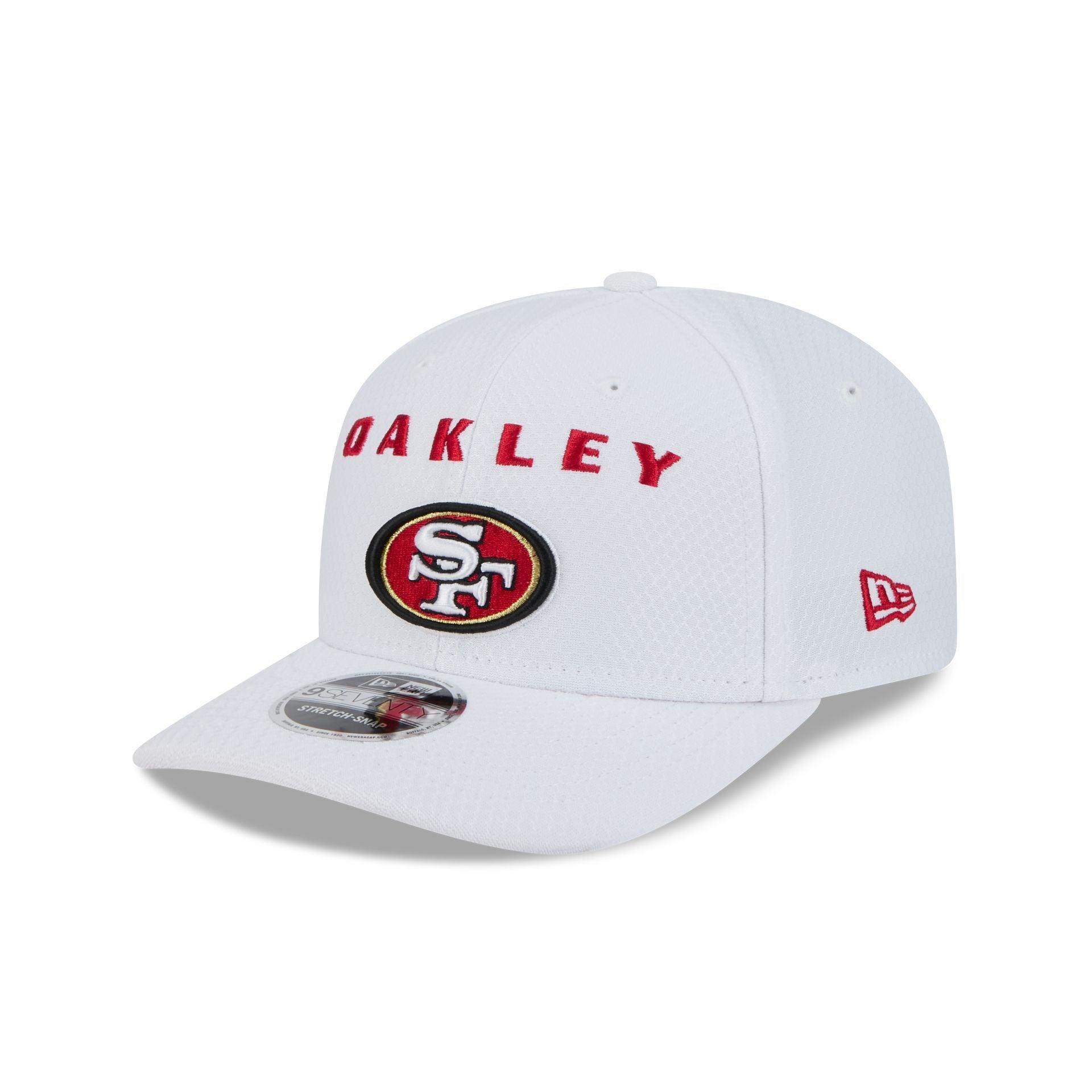 Oakley x San Francisco 49ers White 9SEVENTY Stretch-Snap Hat Male Product Image