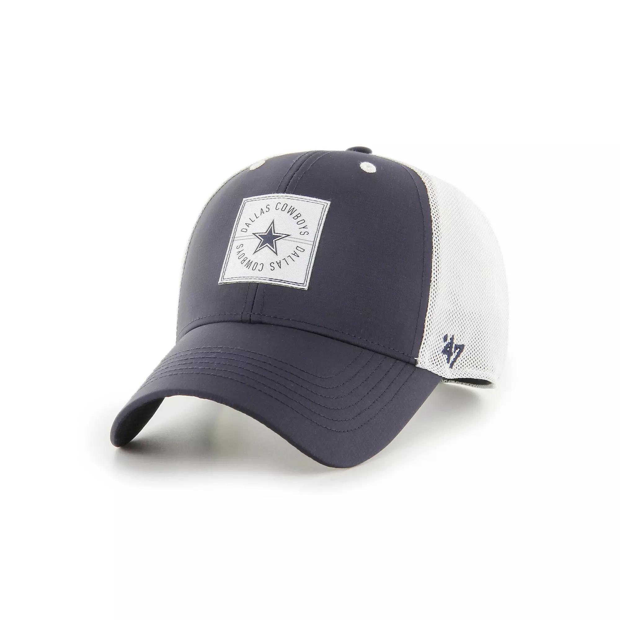 Men's '47 Navy Dallas Cowboys Disburse MVP Trucker Adjustable Hat, Blue Product Image