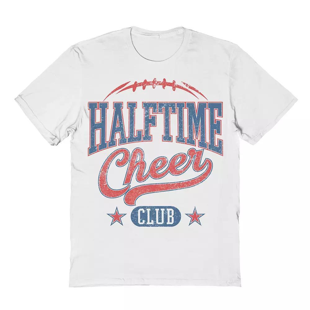 Men's Duke & Sons Halftime Cheer Club Graphic Tee, Size: Medium, White Product Image