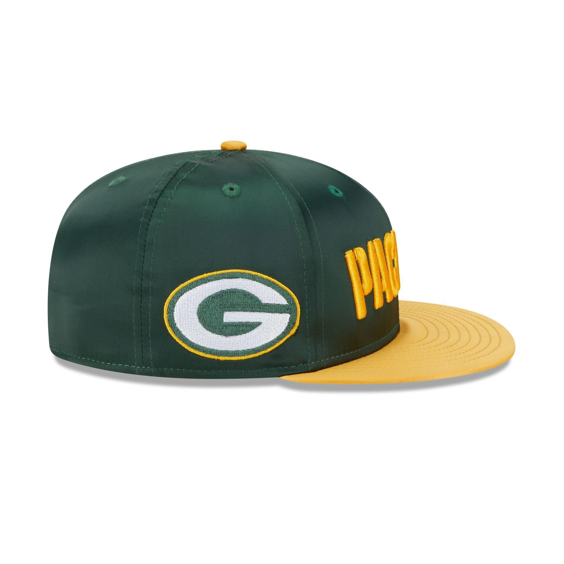 Green Bay Packers Spring Satin 59FIFTY Fitted Hat Male Product Image
