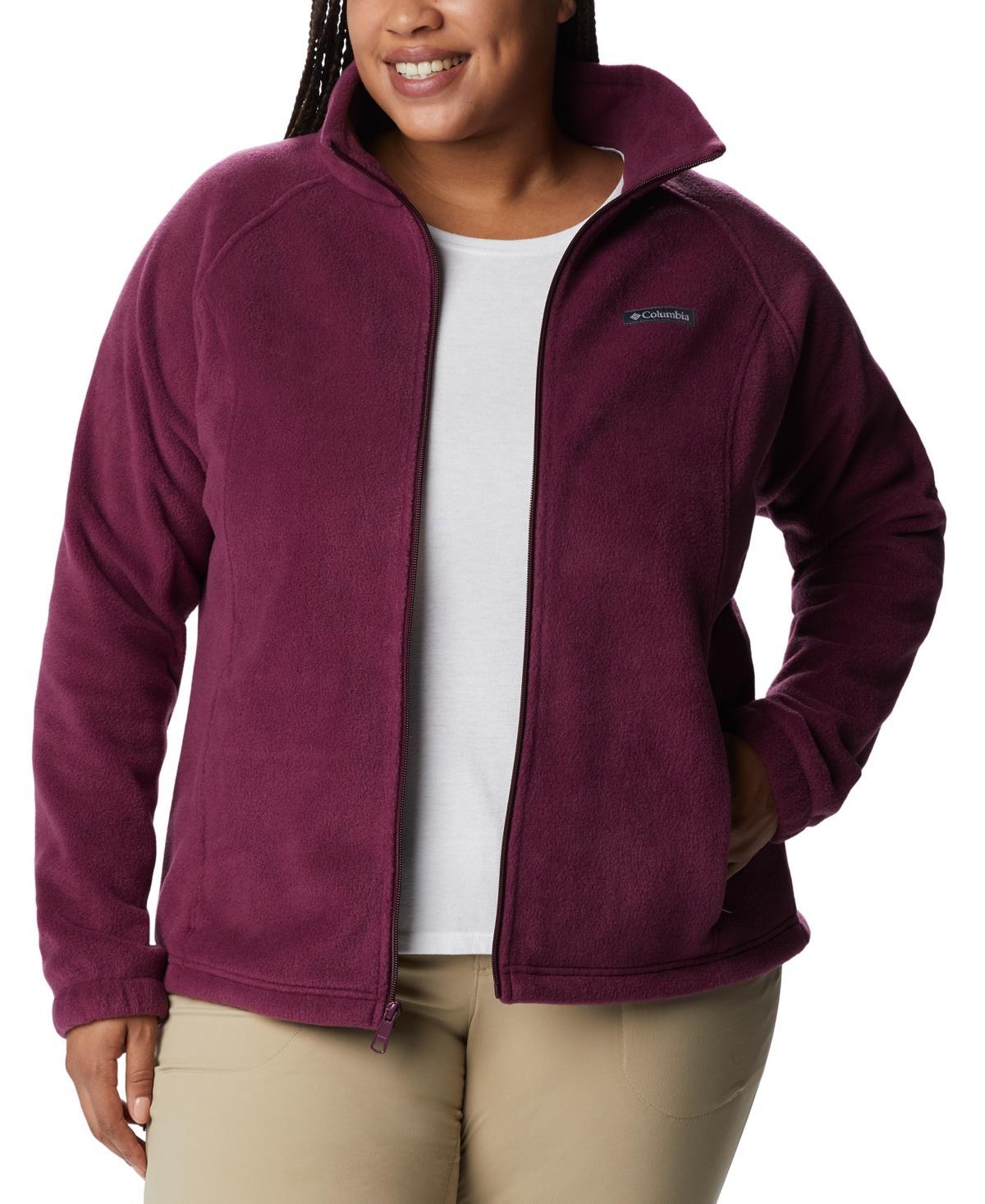 Plus Size Columbia Benton Springs Full-Zip Fleece Jacket, Women's, Size: 1XL, Clematis Blue Product Image