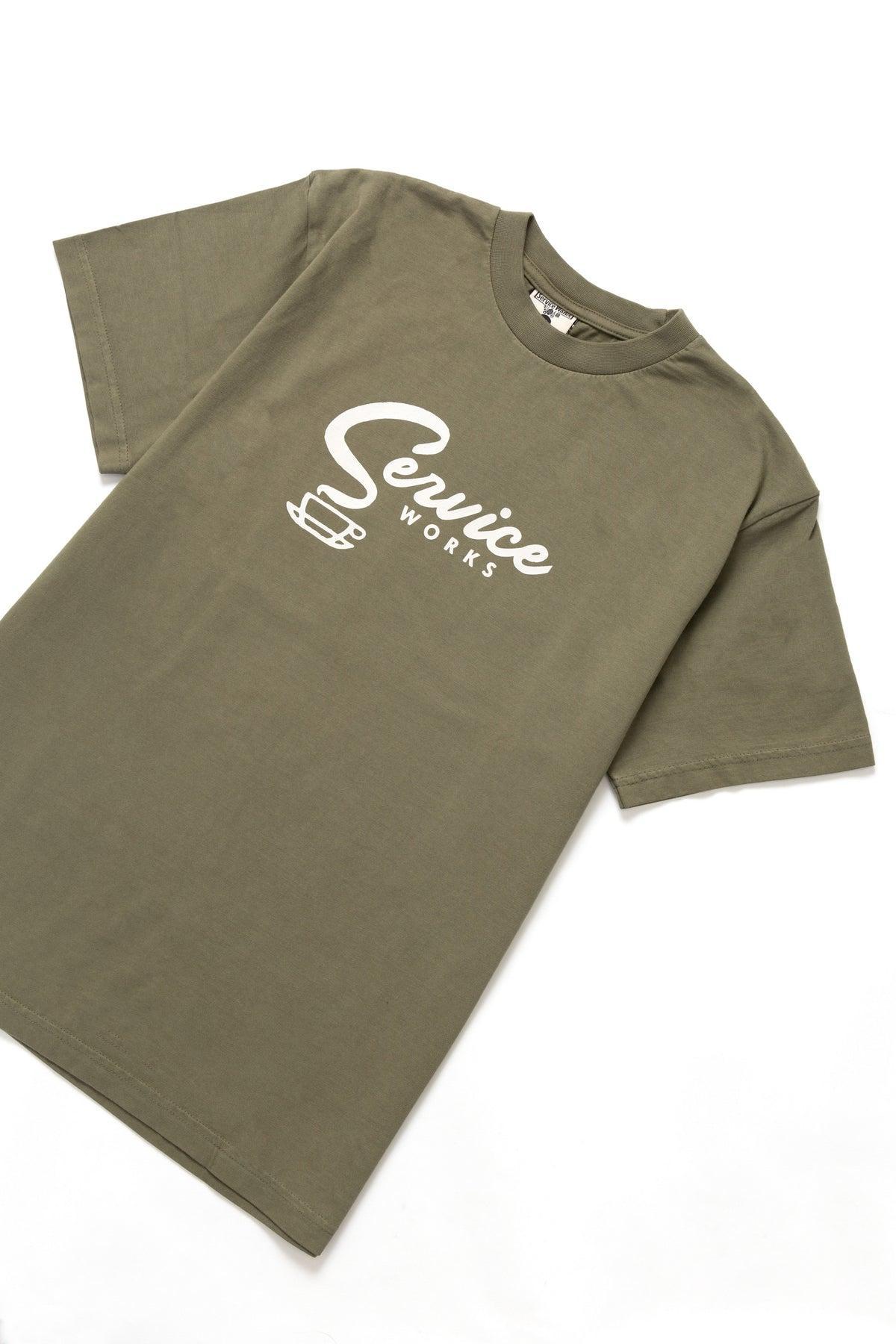 Service Works - Espresso Tee - Olive Product Image