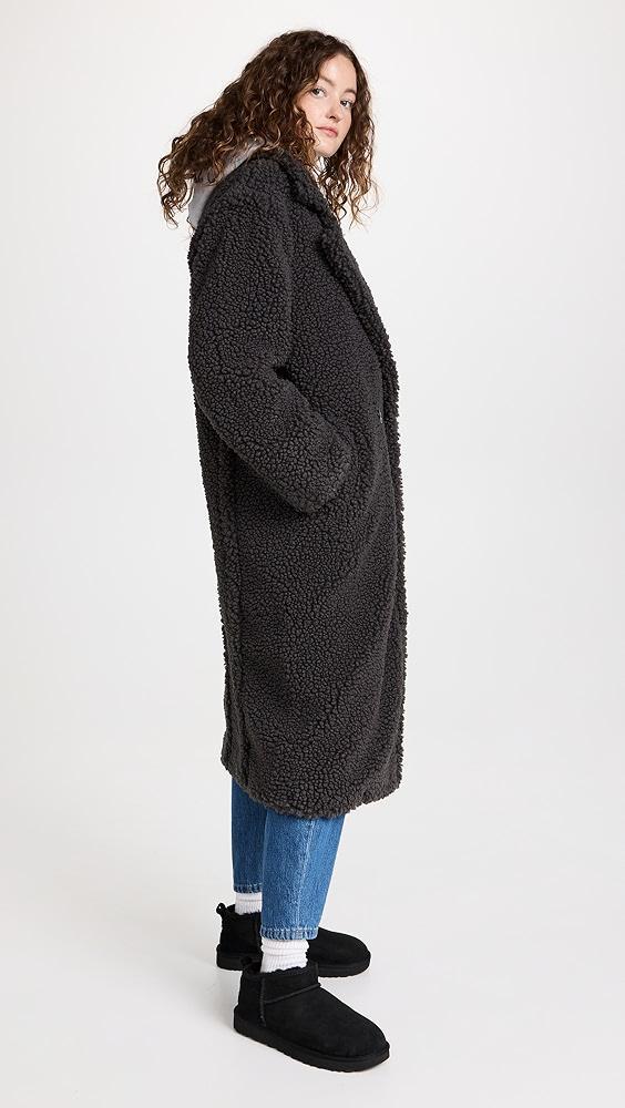 UGG Gertrude Long Teddy Coat | Shopbop Product Image