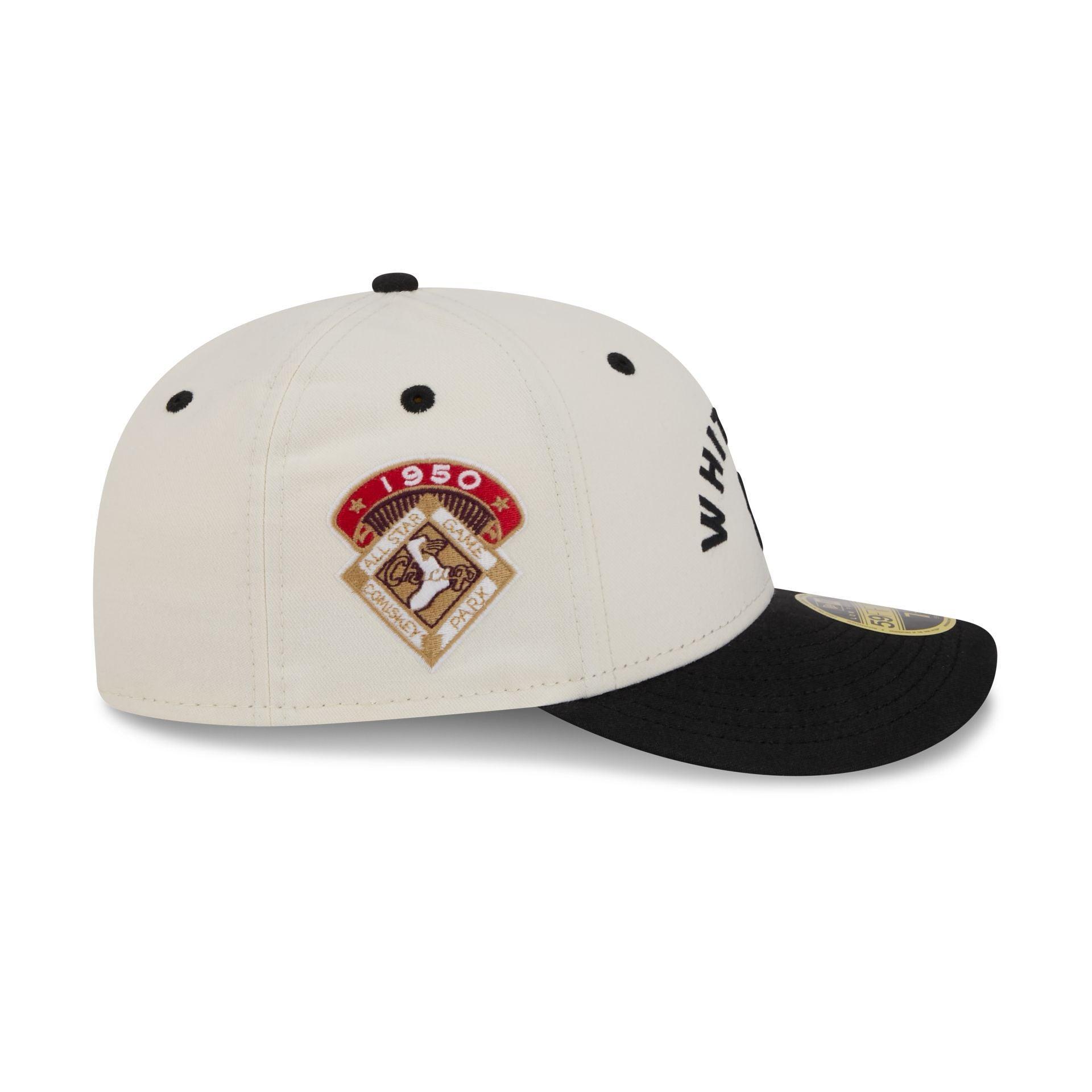 Chicago White Sox Vintage Stack Low Profile 59FIFTY Fitted Hat Male Product Image