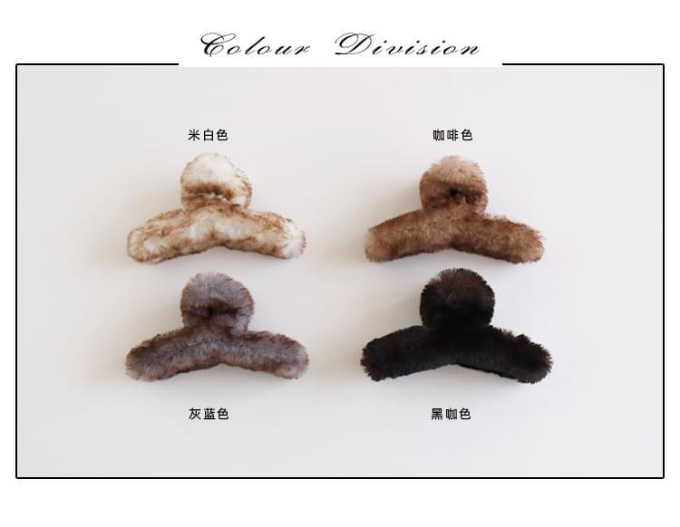 Chenille Hair Claw Clip Product Image