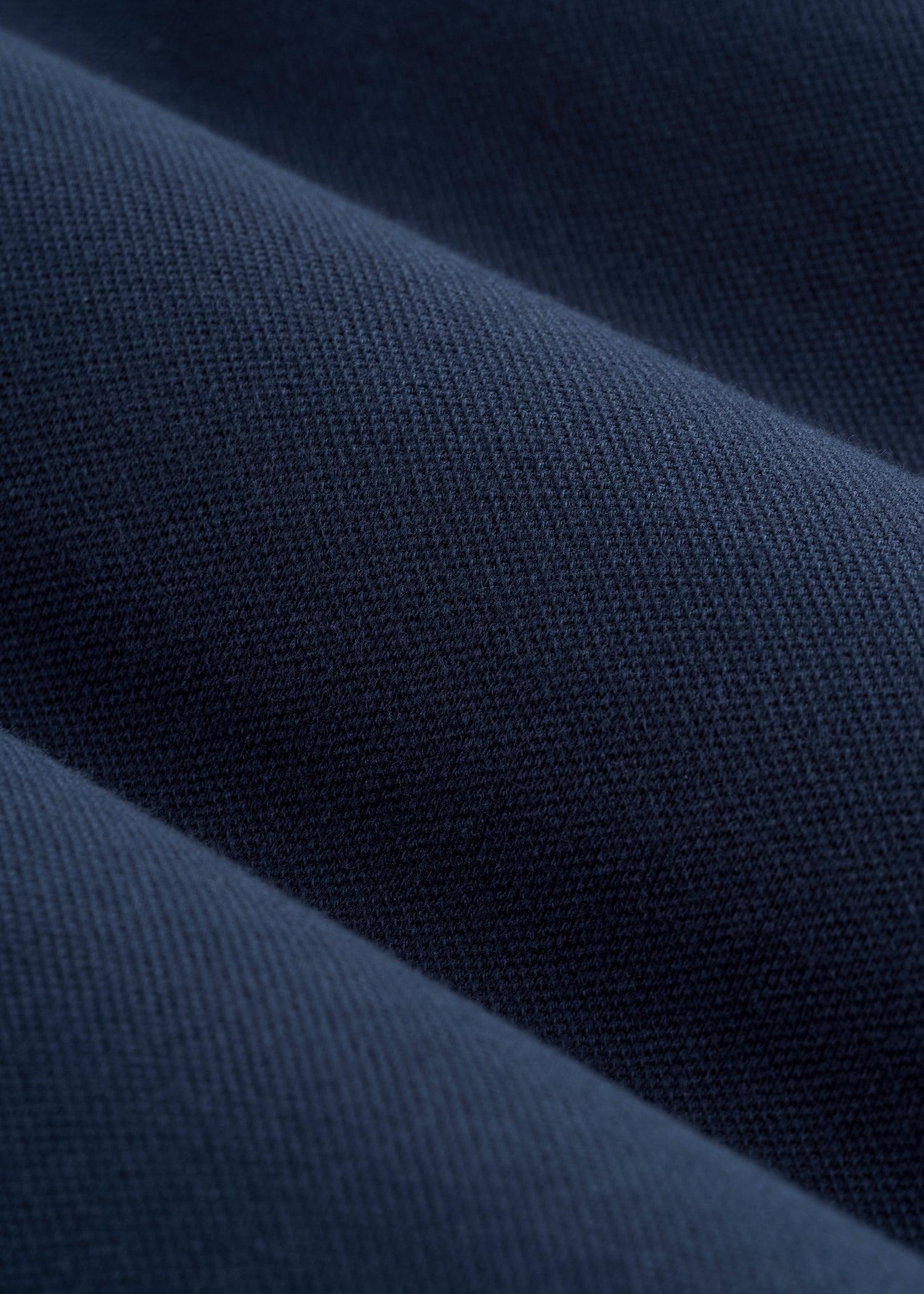 Classic Polo with Embroidered Logo for Tall Men in Marine Navy Male Product Image