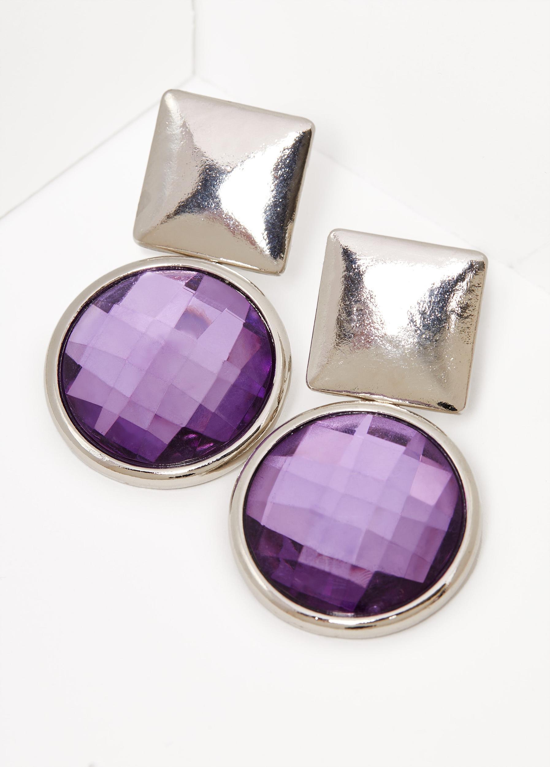 Crystal Clip On Earrings Product Image