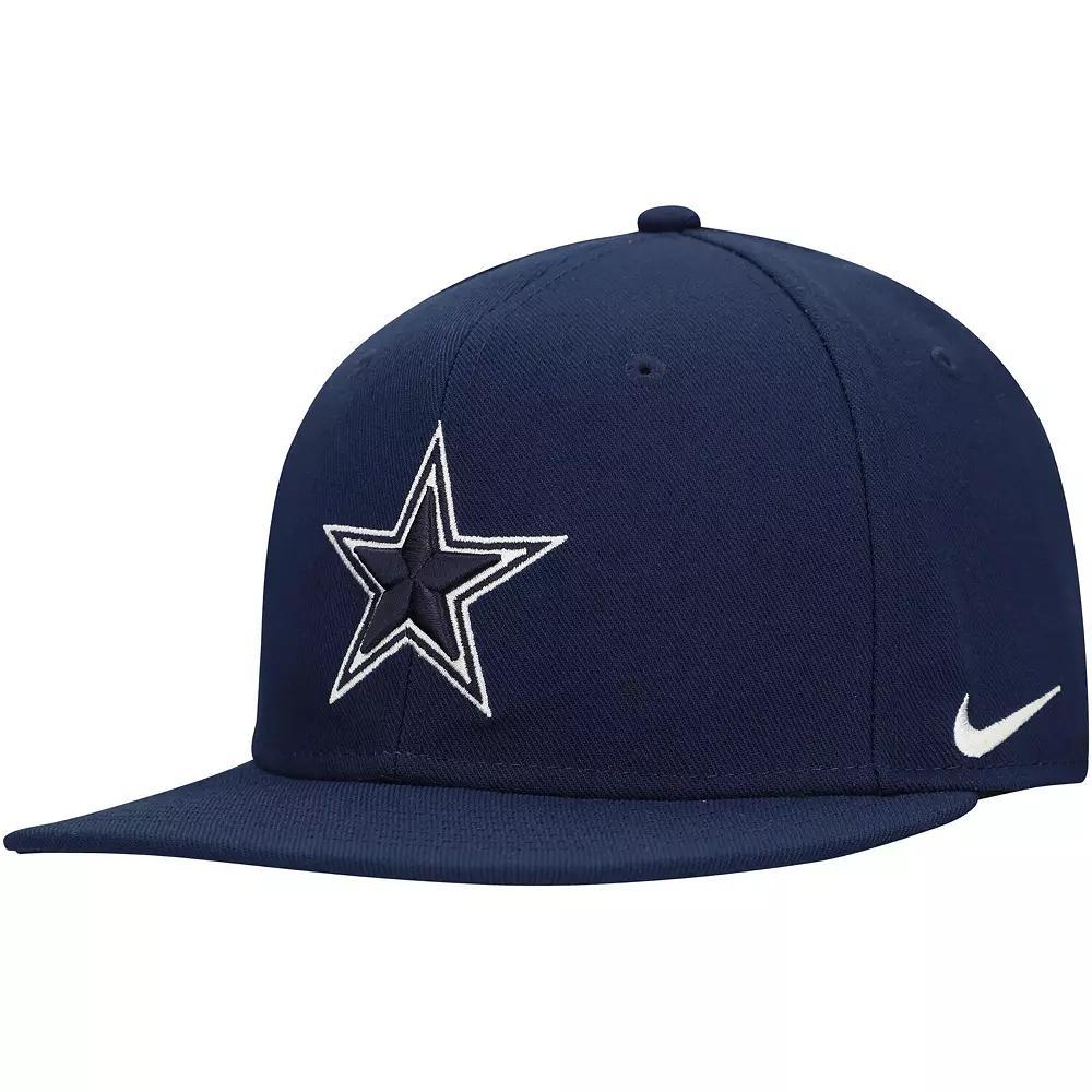 Men's Nike Navy Dallas Cowboys True Performance Fitted Hat, Size: 7 5/8, Blue Product Image