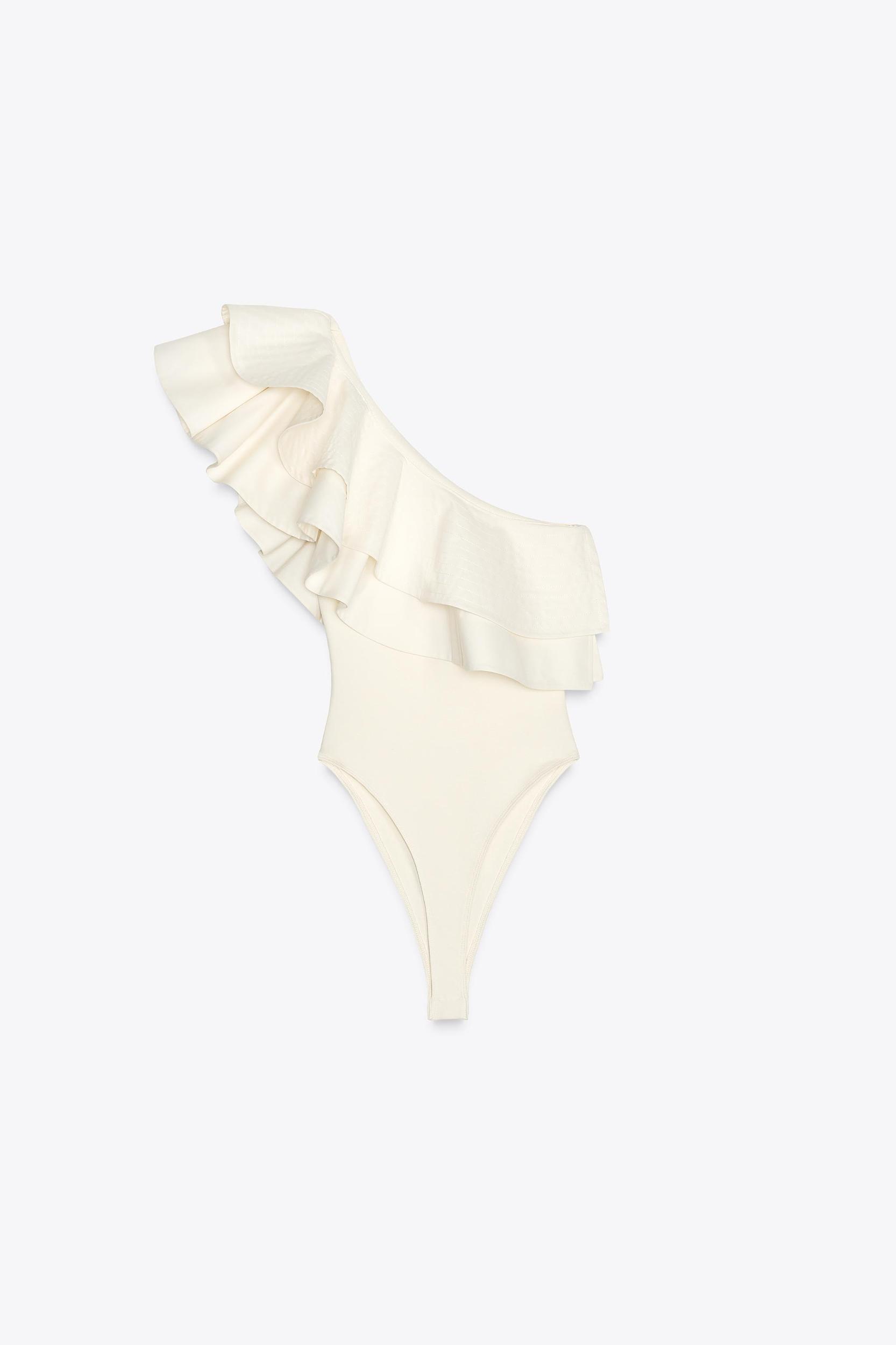 COMBINED ASYMMETRIC BODYSUIT Product Image