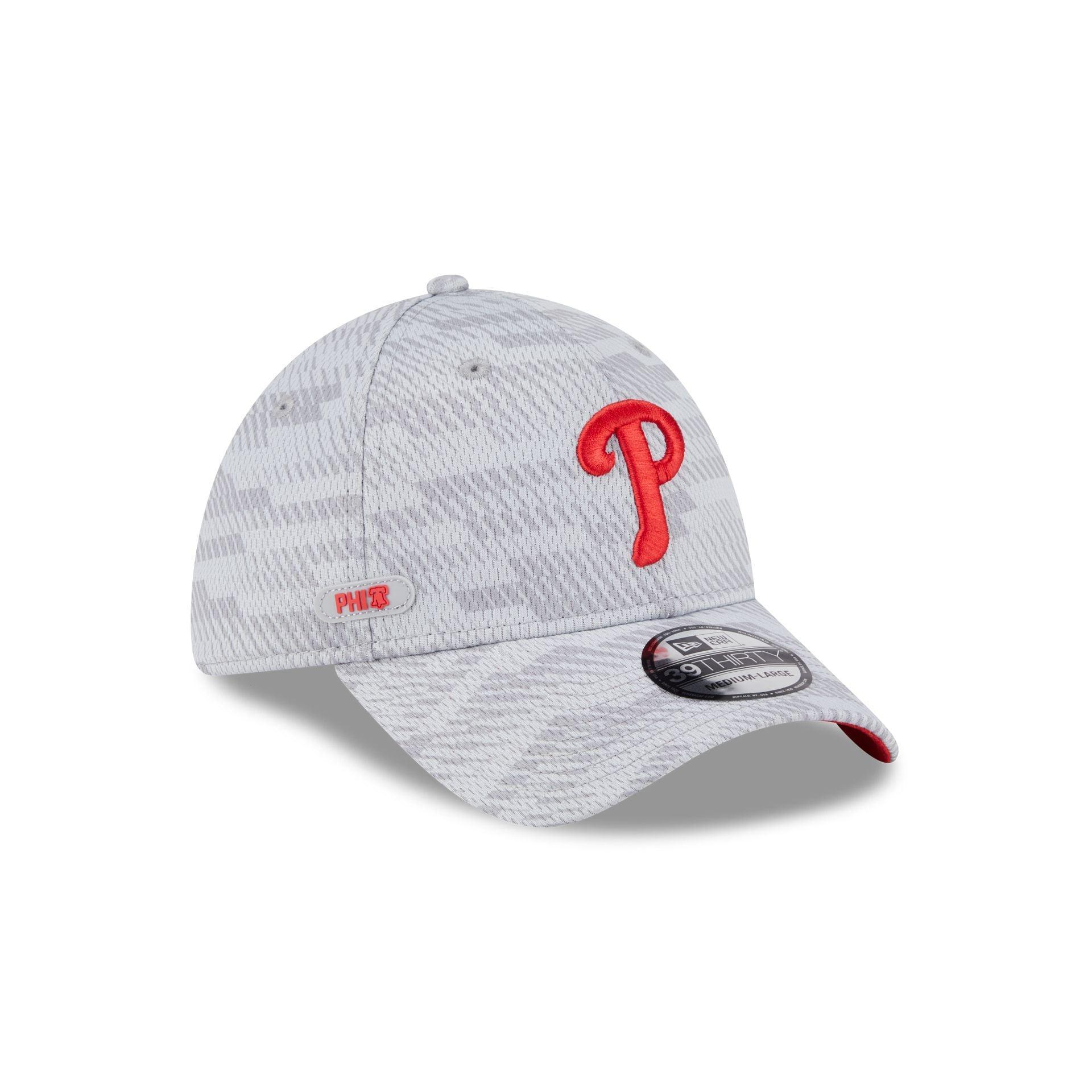 Philadelphia Phillies 2025 Clubhouse Gray 39THIRTY Stretch Fit Male Product Image