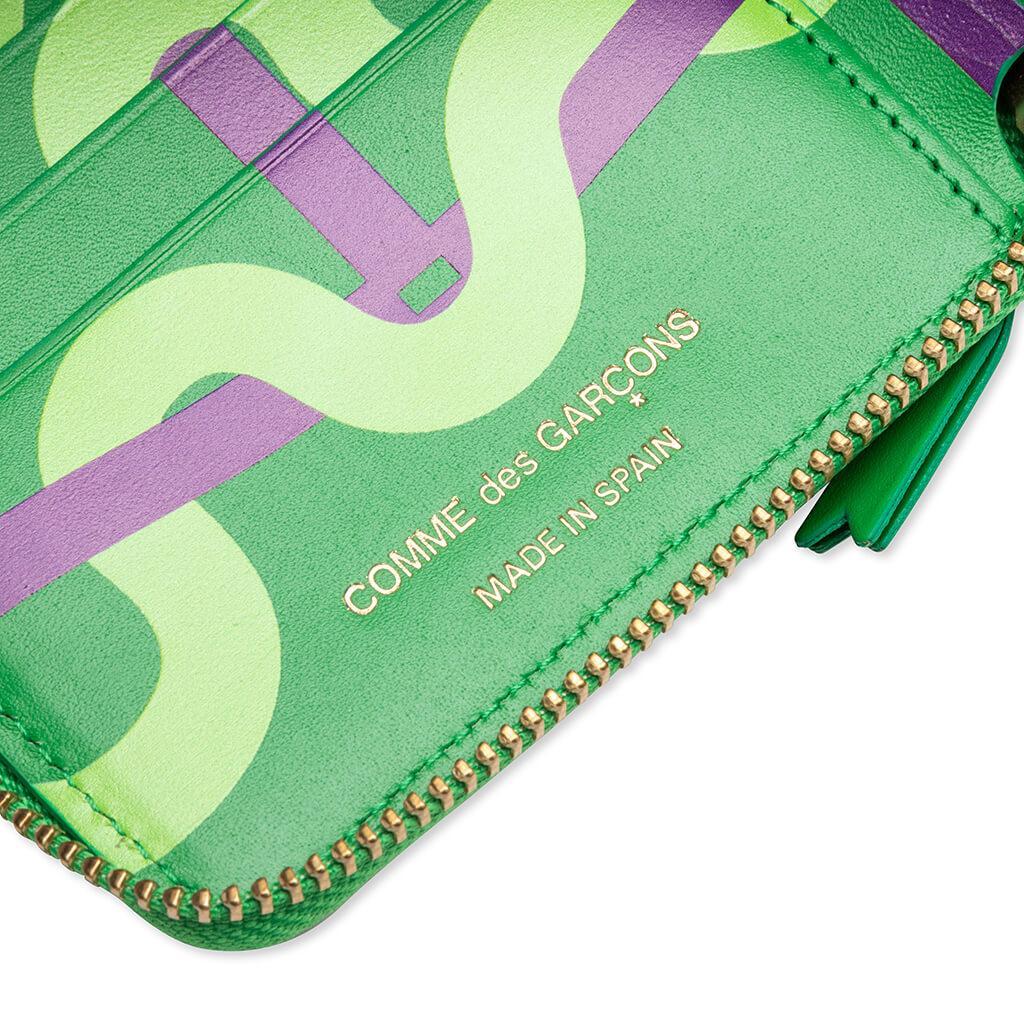 Comme des Garcons SA2100RE Ruby Eyes Wallet - Green Male Product Image