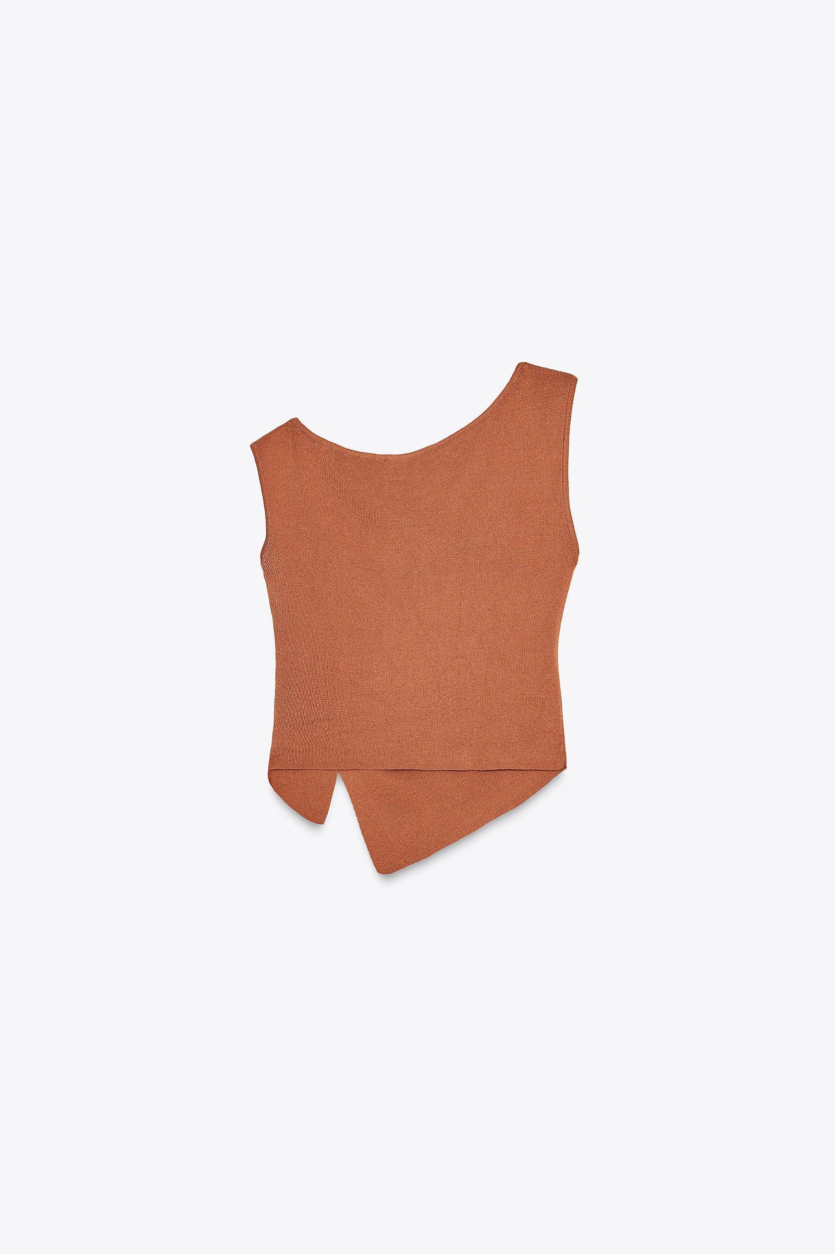 OFF-THE-SHOULDER RUCHED KNIT TOP Product Image