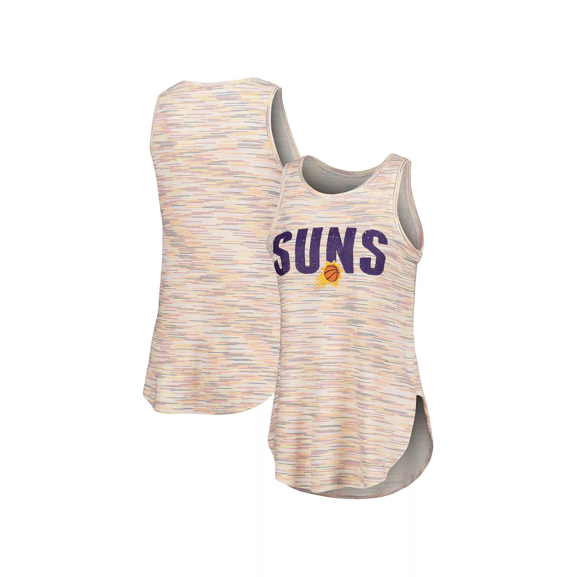 Women's Concepts Sport White Phoenix Suns Sunray Tank Top, Size: Medium, Phx White Product Image