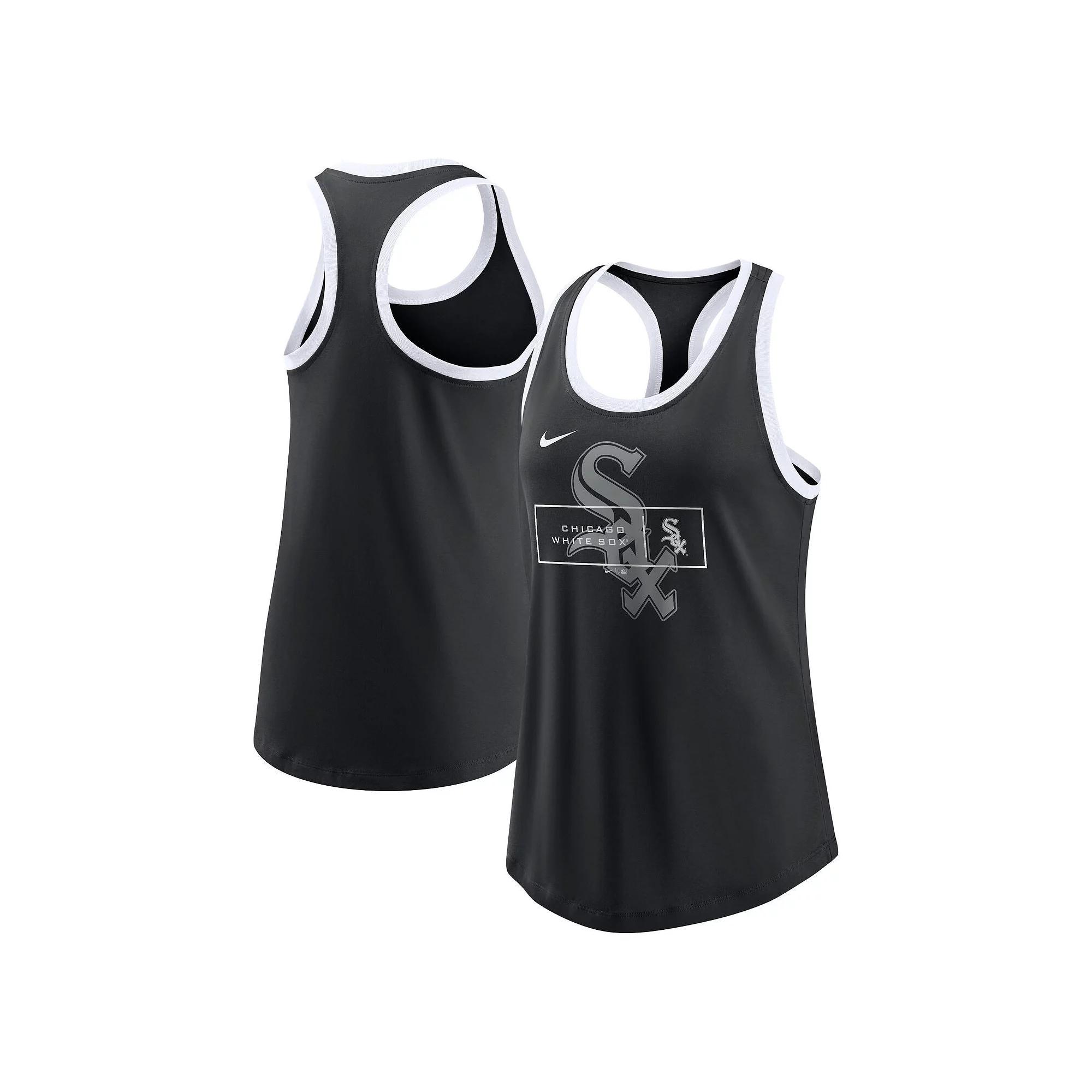 Women's Nike Black Chicago White Sox Tech Tank Top,  Product Image