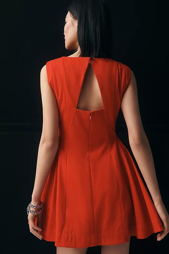 Maeve Sleeveless Back-Cutout A-Line Mini Dress Product Image