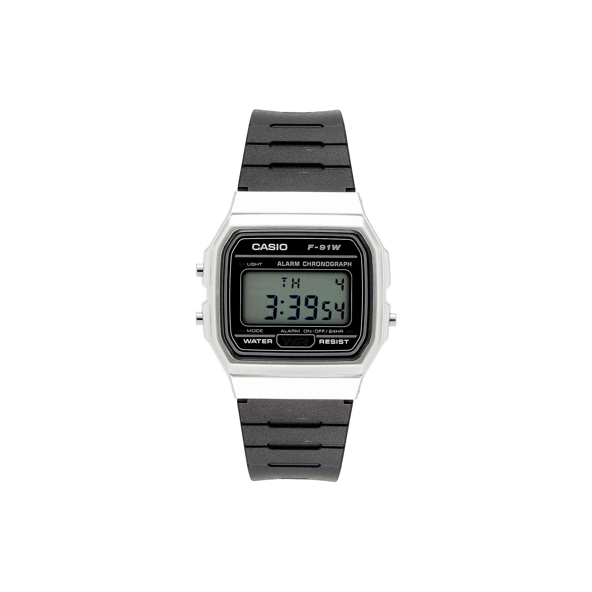 Casio Men's Classic Digital Chronograph Watch, Silver Tone Product Image