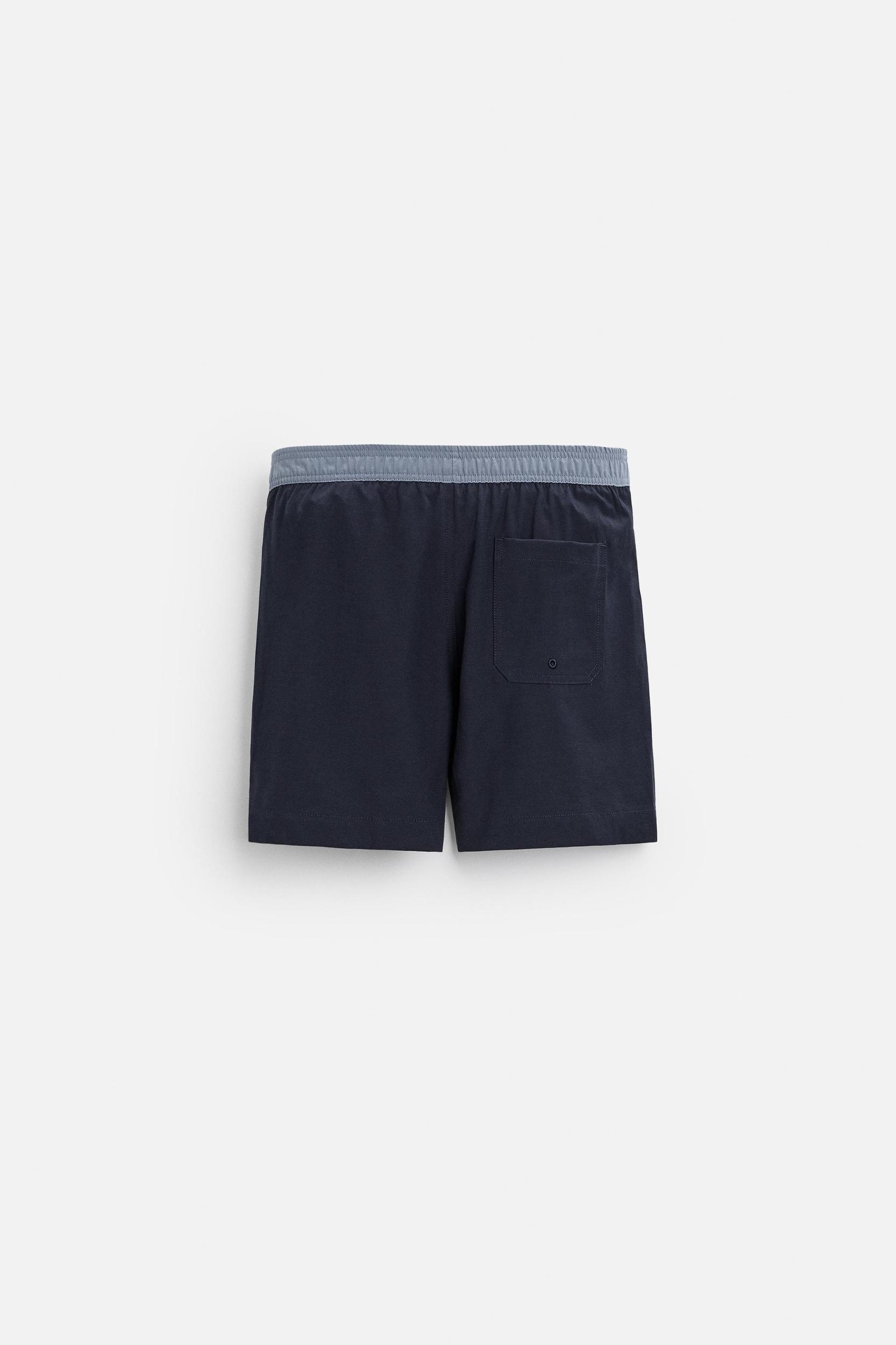 CONTRAST REGULAR SWIMSUIT Product Image