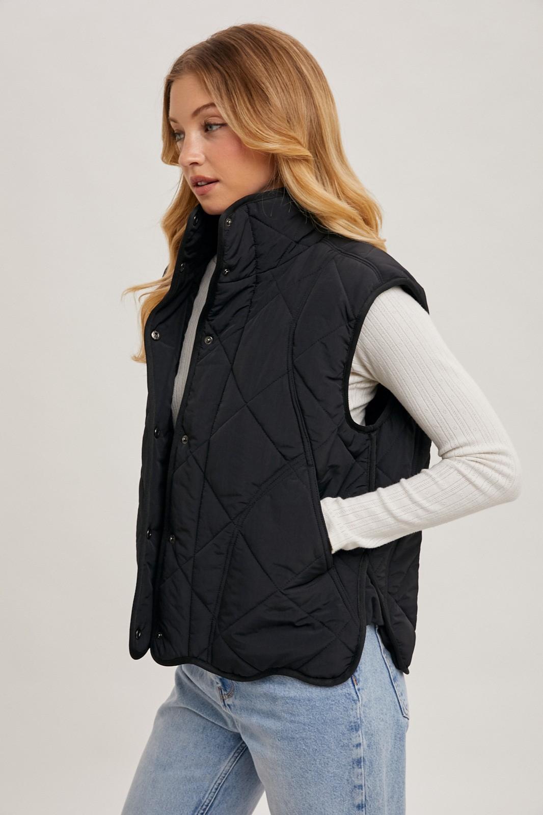 Quilted Puffer Vest Product Image