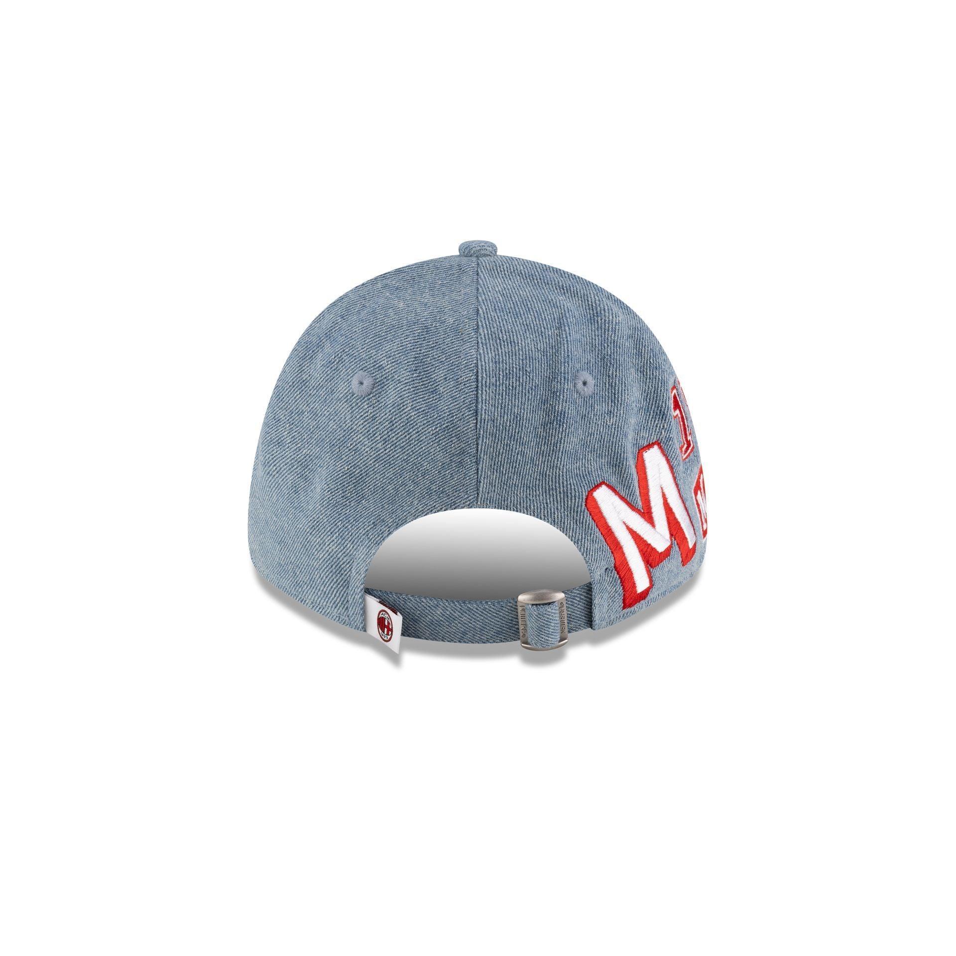 AC Milan Denim 9FORTY Adjustable Hat Male Product Image