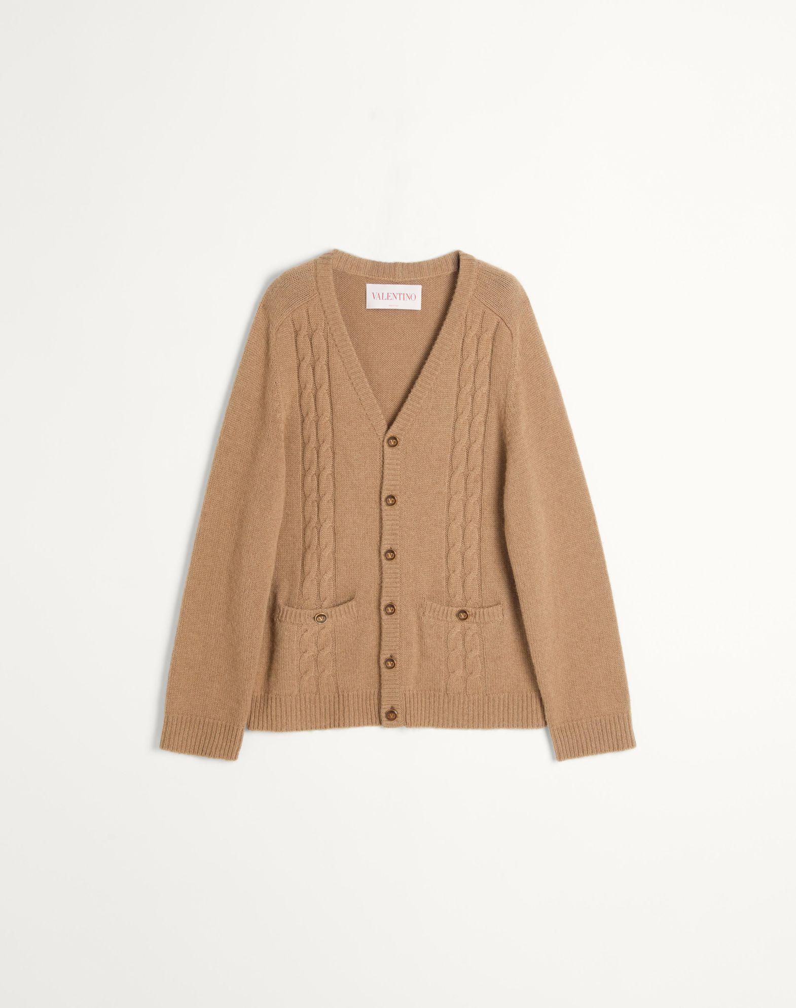 Camel Cardigan Product Image