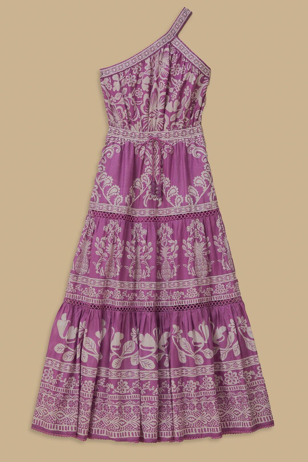 Lilac Sweet Garden Maxi Dress Product Image