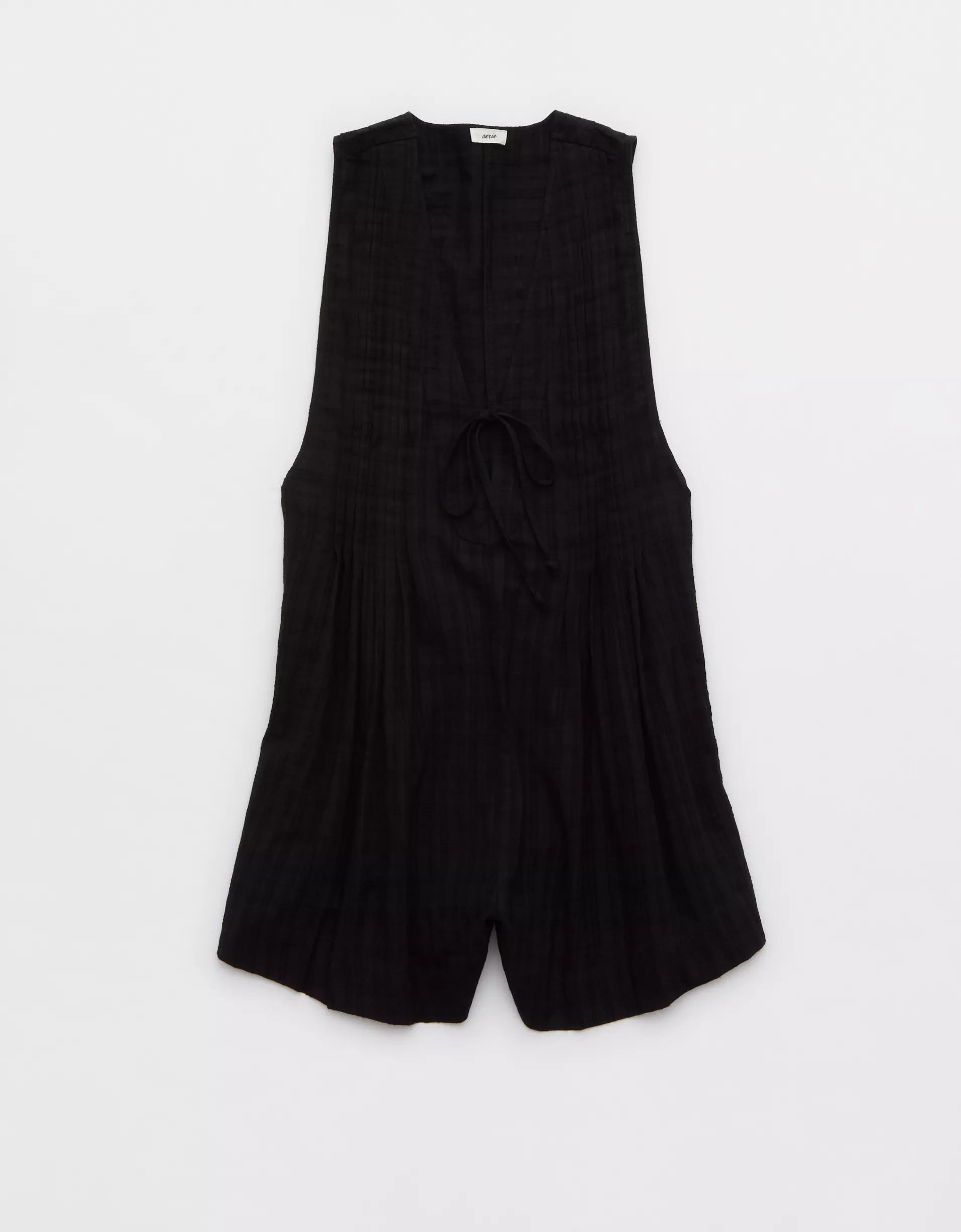 Aerie Pintuck Romper Coverup Product Image