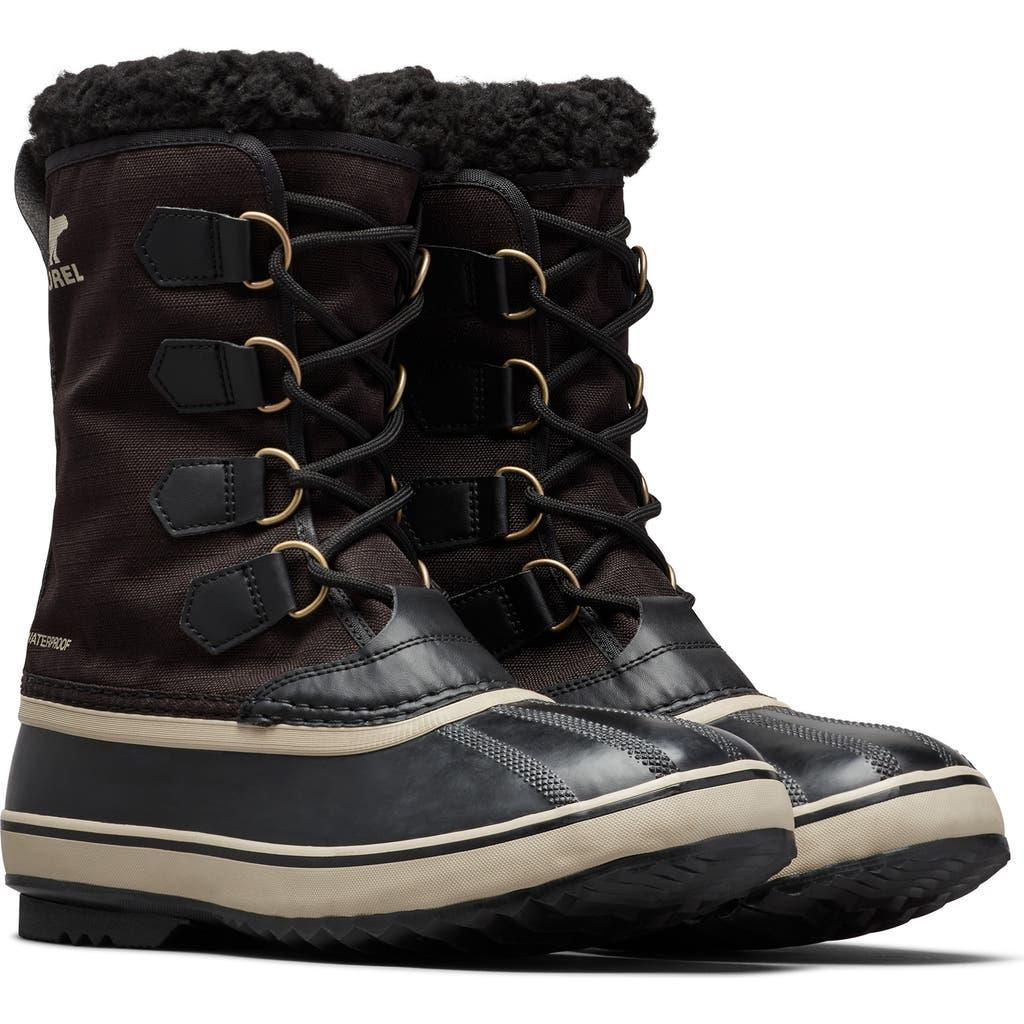 SOREL Men's 1964 Pac Nylon Waterproof Winter Boots In Black, Ancient Fossil In Multi Product Image