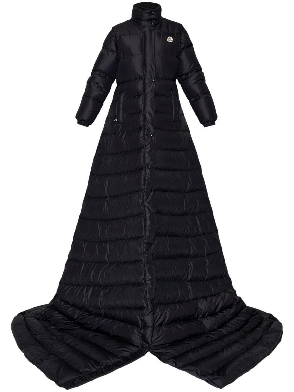 MONCLER Verone 2-in-1 Coat In Black Product Image