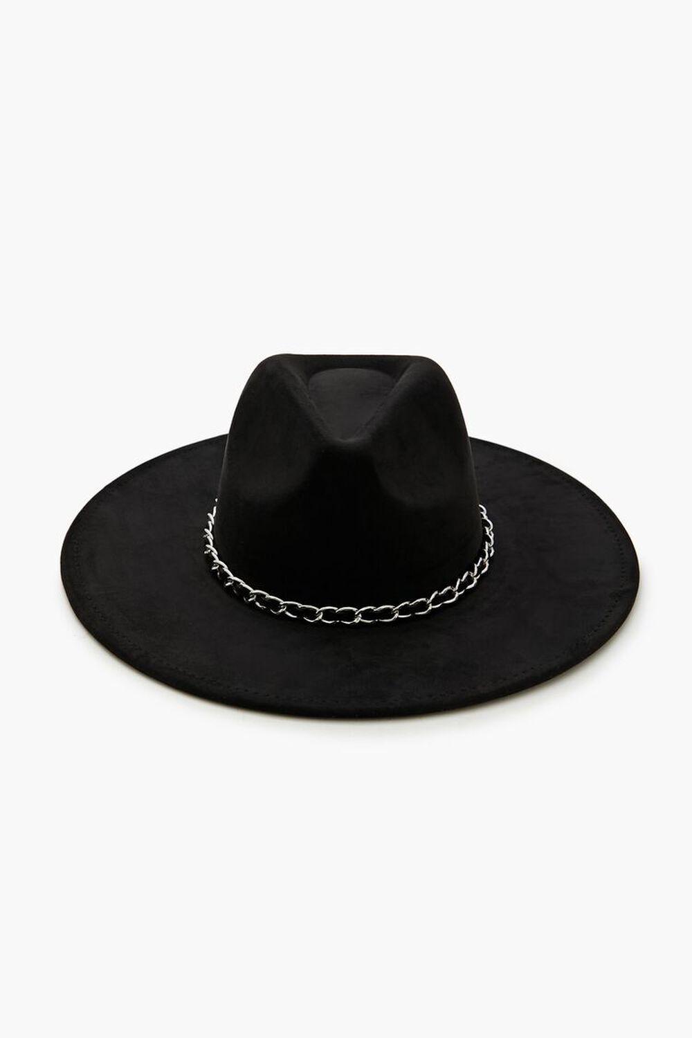 Curb Chain-Trim Fedora | Forever 21 Product Image