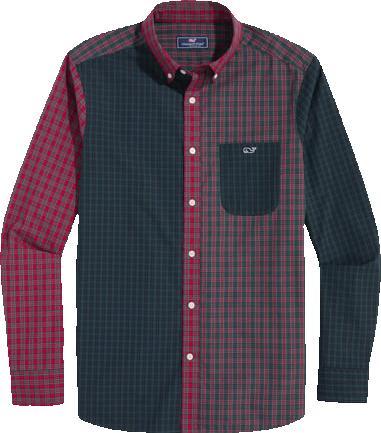 Stretch Poplin Tartan Shirt Product Image