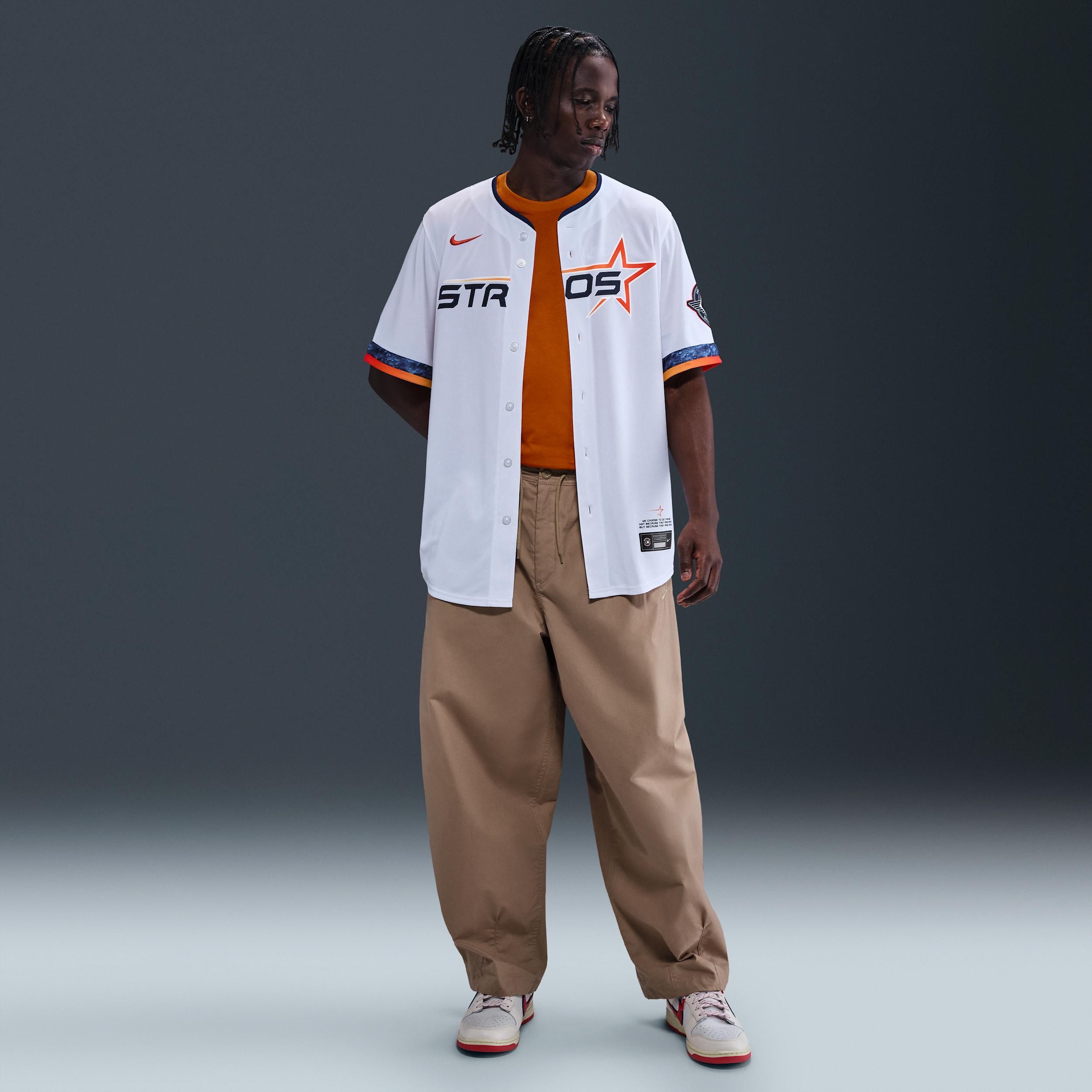 Houston Astros City Connect Mens Nike Mens Dri-FIT ADV MLB Limited Jersey | LM250D9JHUS-1U2 Product Image