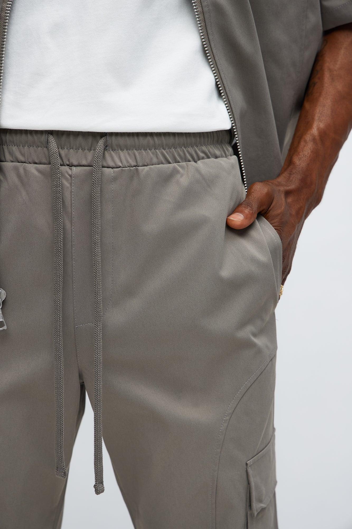 Bam Straight Pants - Grey Male Product Image