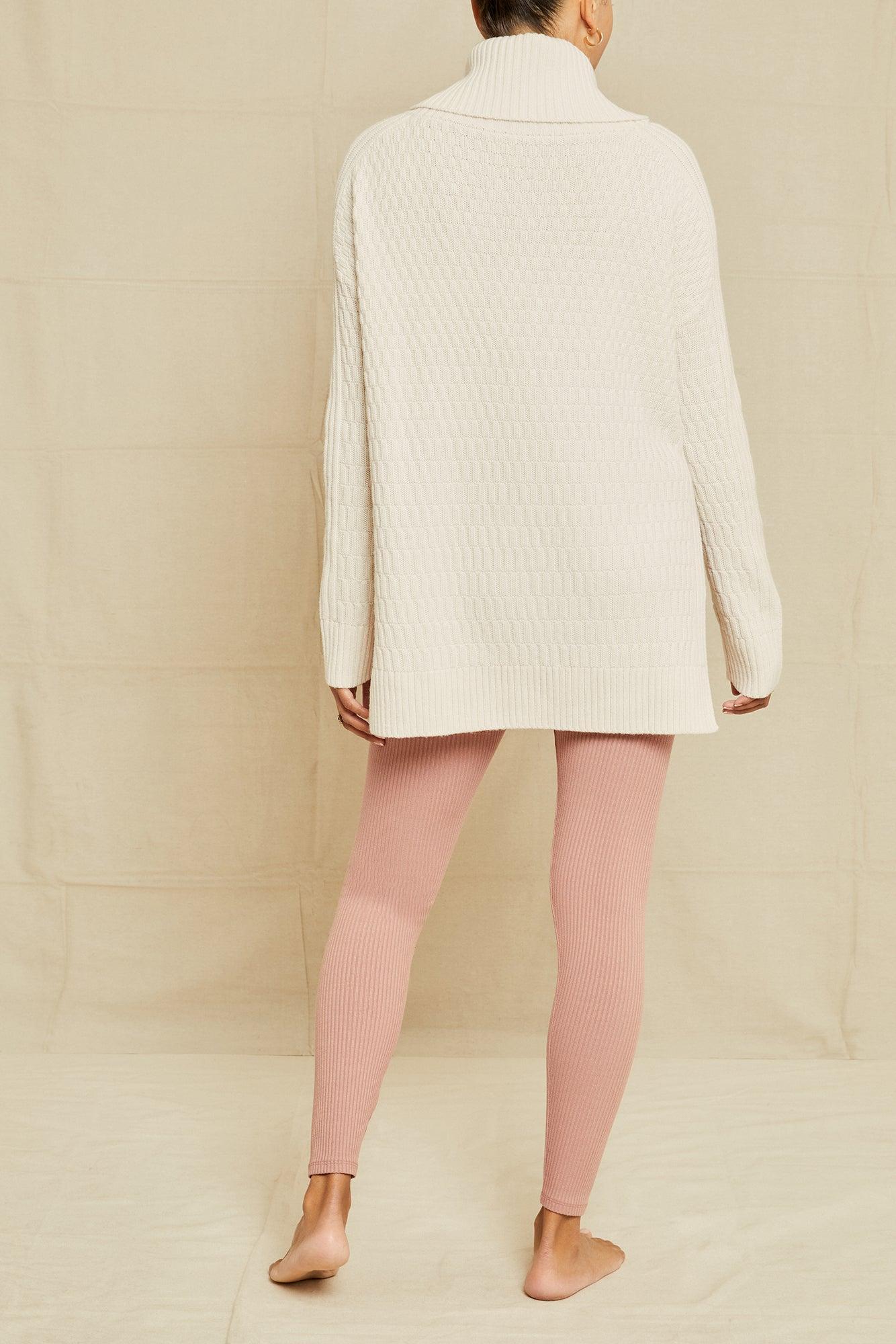 Harlow Wool Sweater - Ivory - ReAmour Product Image