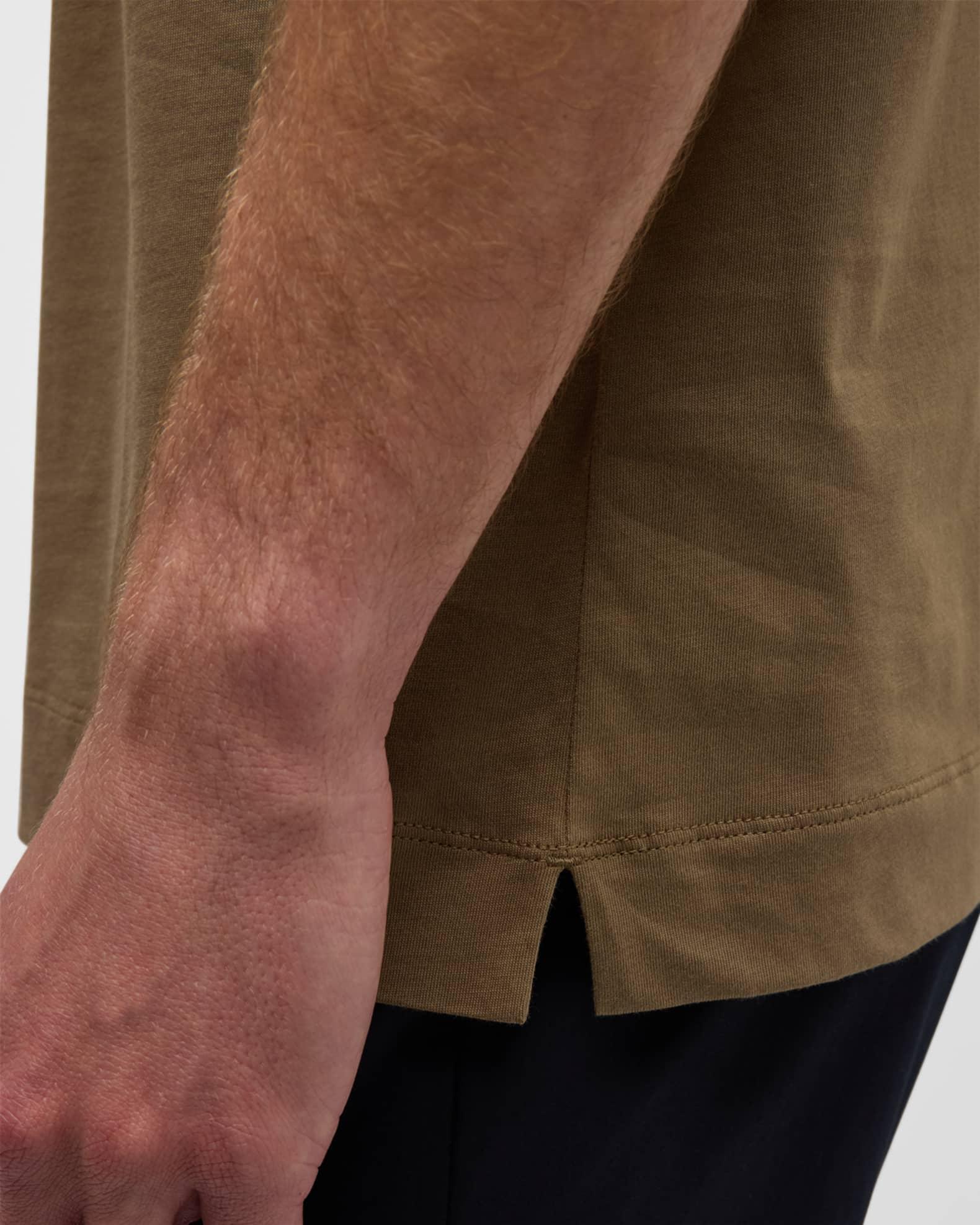 Men's Pure Cotton Crewneck T-Shirt Product Image