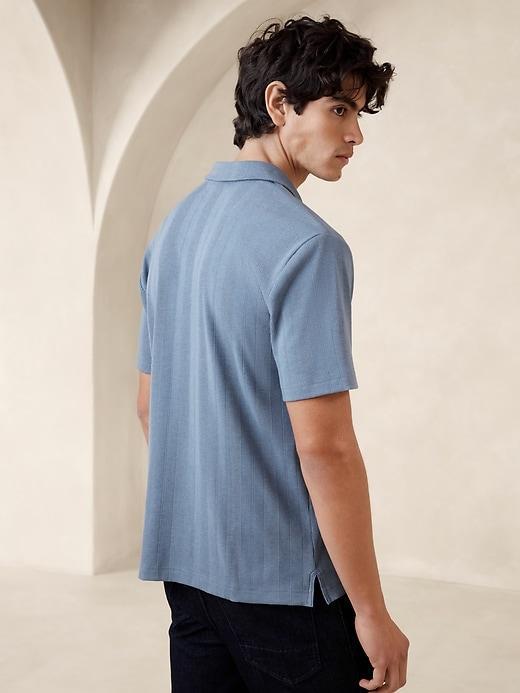 Variegated Ribbed Polo Product Image