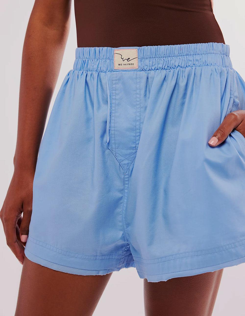 FREE PEOPLE Day To Day Solid Womens Boxer Shorts Product Image