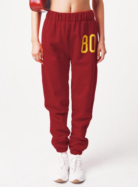 USC Sweatpants Cardinal Red / White Product Image