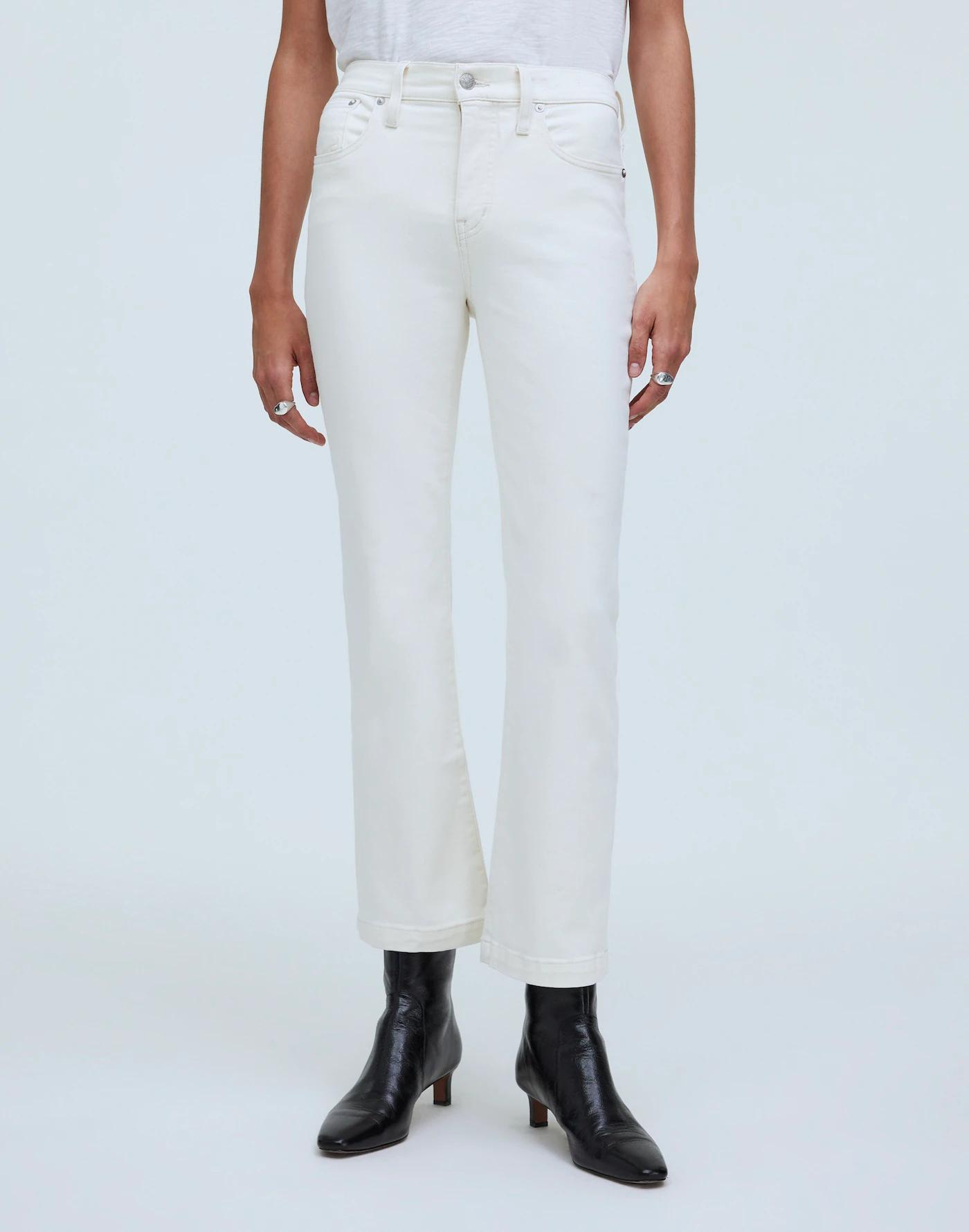 Petite Kick Out Crop Jeans Product Image