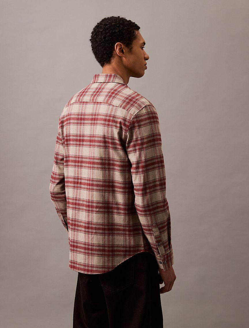 Plaid Flannel Classic Shirt Product Image