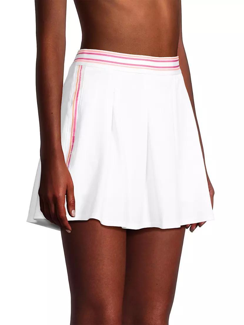 Shockin' Classics Long Stripe Tennis Skirt Product Image