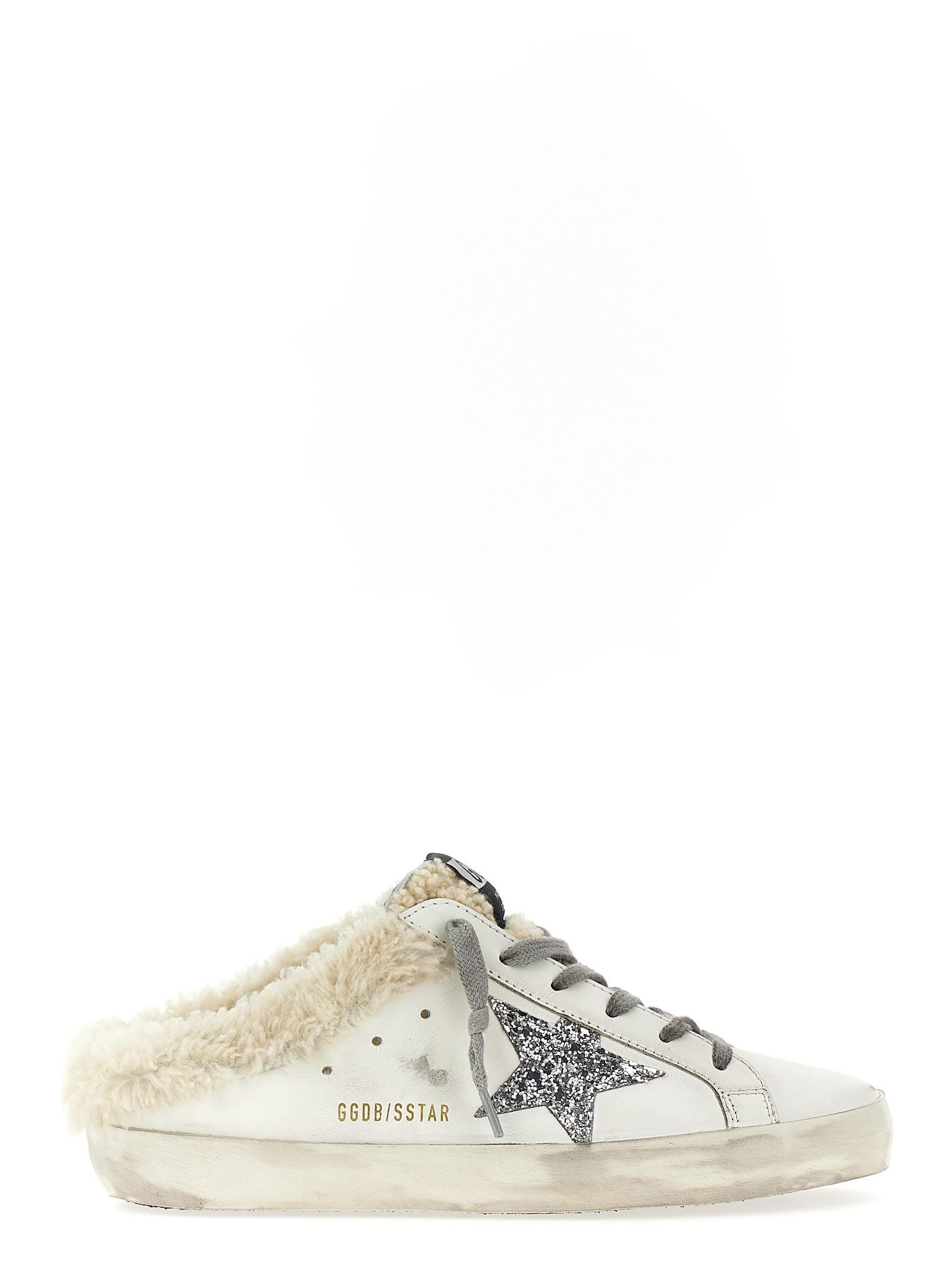 Superstar Sneakers In White/silver/beige Product Image