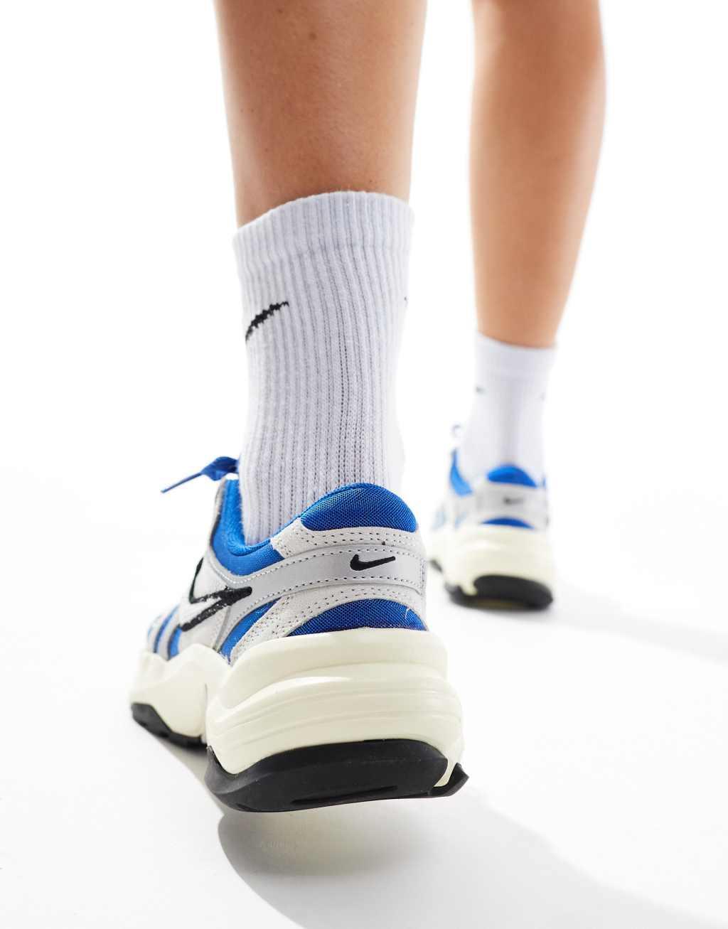 Nike AL8 sneakers in blue and gray Product Image