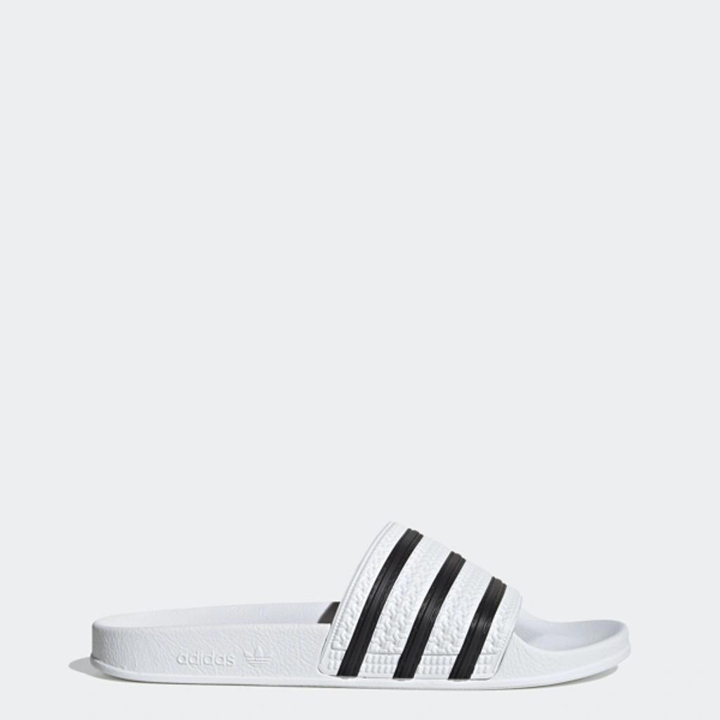 ADIDAS ORIGINALS Adidas Men's Adilette Aqua Slide Sandals In White Product Image